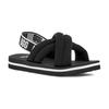 UGG Sandali morbidi e comodi in tessuto di nylon per ragazzi Sandali per bambini Nero 1124914K-BLK
