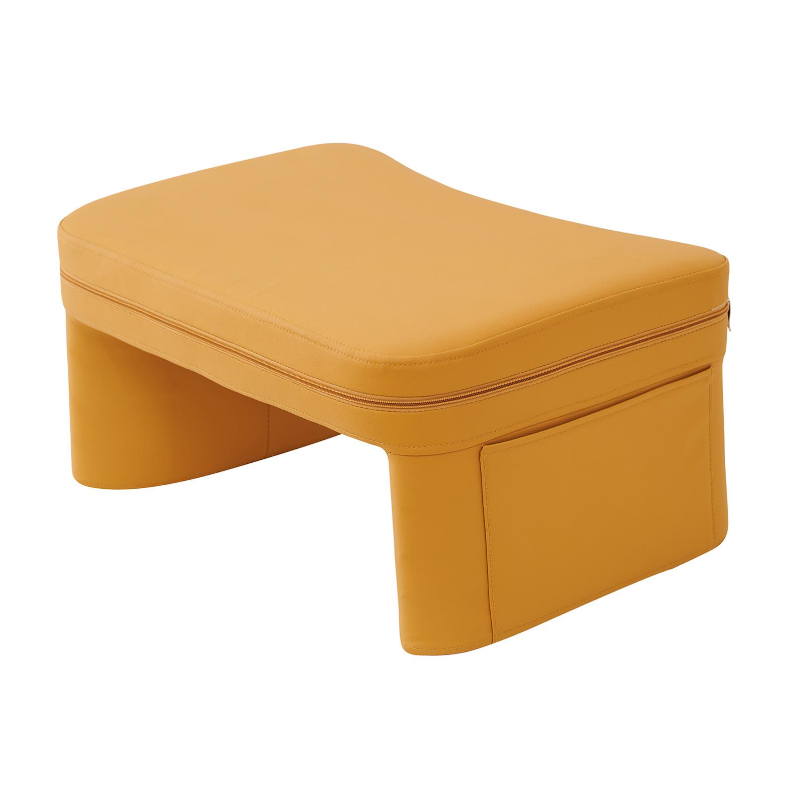 

Reading Pillow Ergonomic Arm Rest Table for Bedroom Sitting up in Bed Floor жовтий