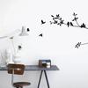 Home Decoration Tools Bird Wall Stickers Tree Leaf Vinyl for Children's Home Decor Living Room Stickers On The Wall Accessories