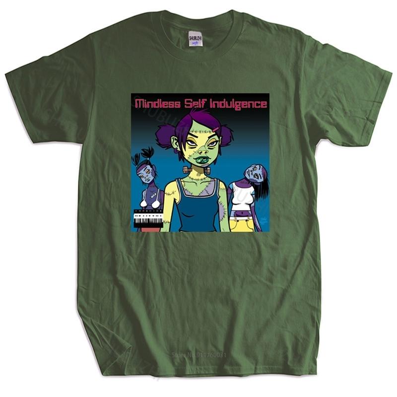 Unisex T-Shirt TOPS FRANKENSTEIN GIRLS T-Shirt msi mindless self indulgence jamie hewlett frankenstein girls T-Shirt Top Tees