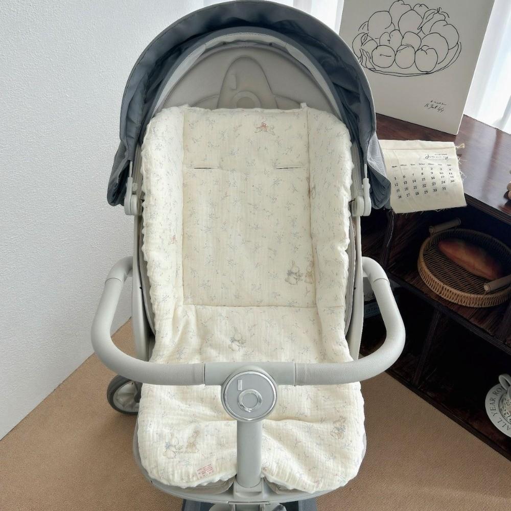 Breathable Stroller Accessories Soft Pushchair Insert Mat Baby Stroller Seat Cushion  All Seasons