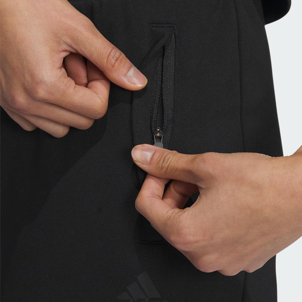 Adidas Must Haves Spodnie DK Trzy Paski Color Block Sznurek Mankiety Dzianinowe Spodnie Sportowe Spodnie Damskie Czarne IS4940