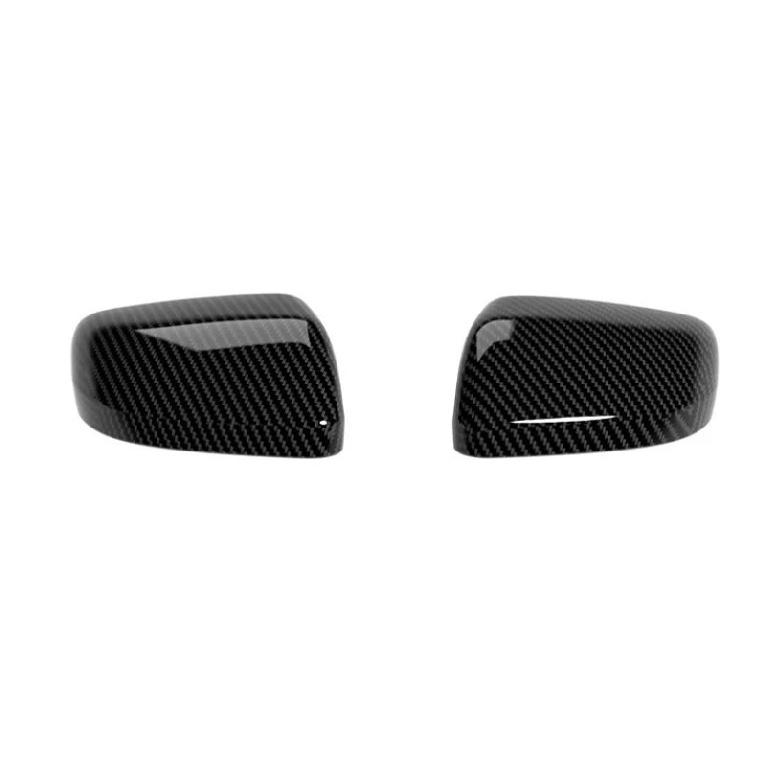 For Honda Passport 2025 2026 Car Accessories ABS Chrome Door Side Mirror Cover Trim Rear View Cap Overlay Molding Garnish Carbon fiber style