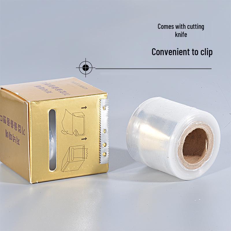 Cling Film for Microblading & Eyelash Extension, Built-in Cutter, Beauty Salon Tool.