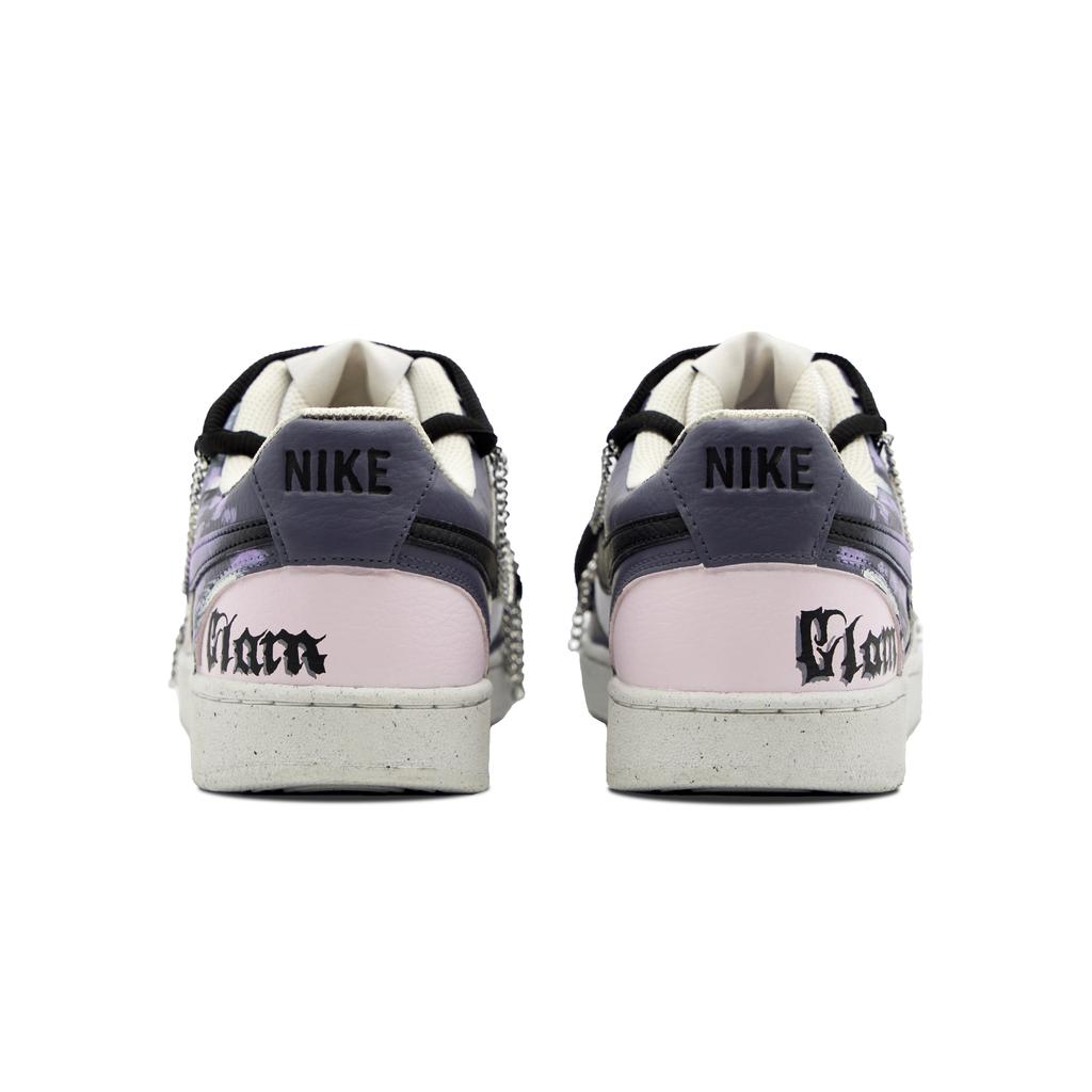 Nike Court Vision 1 Low top Skateboard Shoes Unisex Black Purple DH2987-101(Team256-)