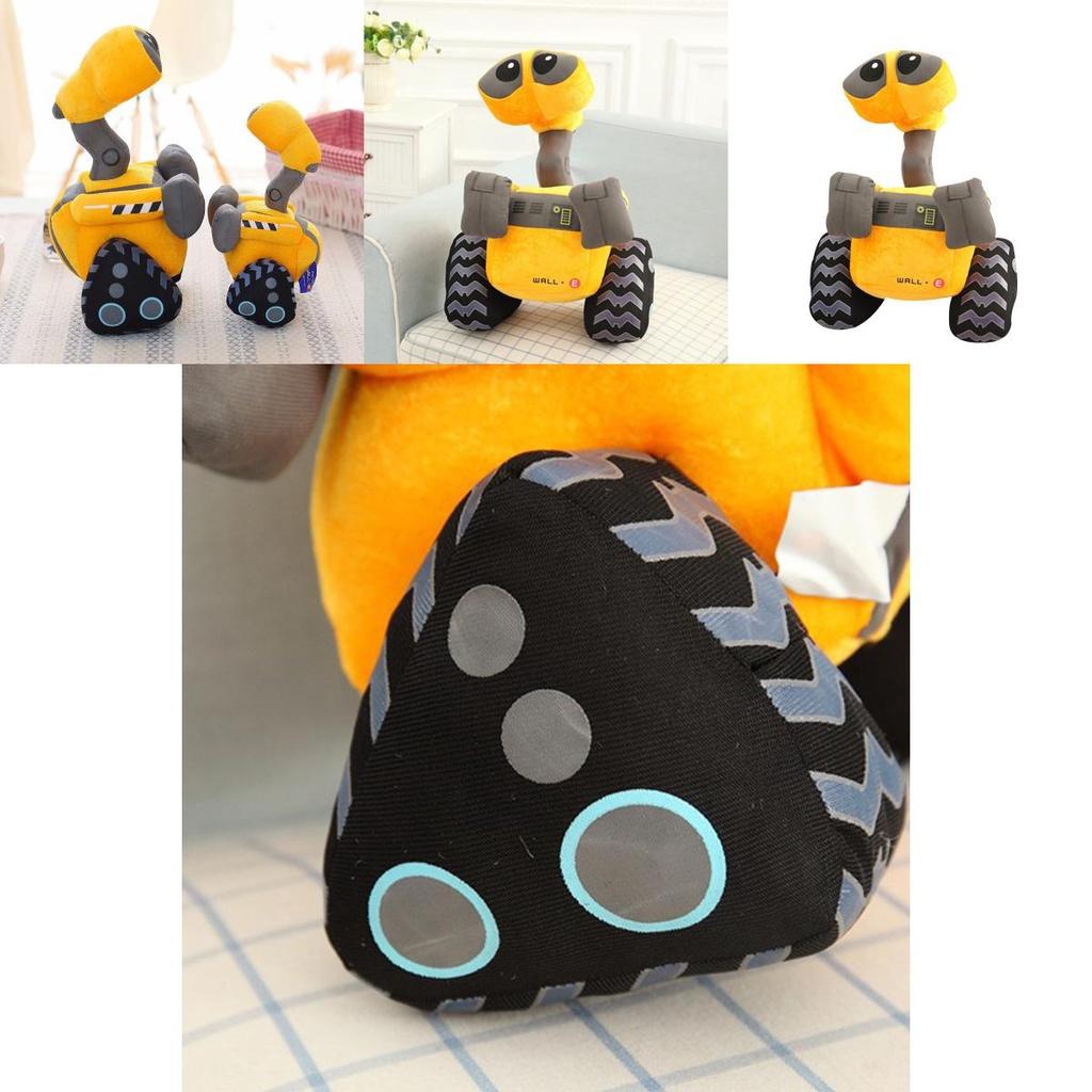 Adorable Wall-e Robot Plush Toy Soft Stuffed Doll For Kids Perfect Gift Idea