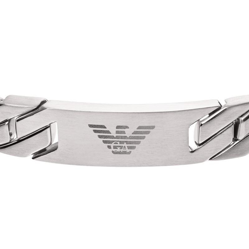 Emporio Armani Gepersonaliseerde trend roestvrijstalen armband herenstijl EGS2435040 F basisverpakking-merk originele doos