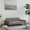 VidaXL Dog Bed Taupe 90x53x30 Cm Fabric 171850