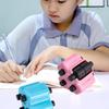 4-in-1 Math Roller Stamp ,Addition Subtraction Multiplication Division Refillable Ink Included Educational Math Practice Tool