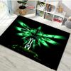 1PC Z-Ze1da L-Legend Themed Carpet New Release! Rug for Living Rooms Bedrooms, Sofa, Office Areas, Durable Mat Ten Holiday Gifts