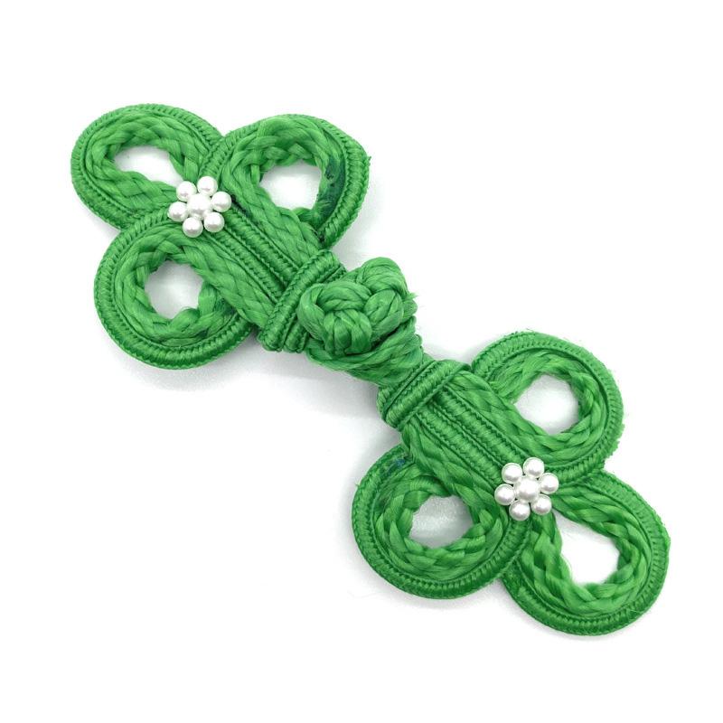 1 Pièce Nœud Chinois Style Chinois Fleur de Prunier DIY Accessoires Vêtements Hanfu Bouton Cheongsam Perle Fait Main