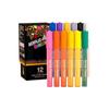 Pennarello Acrilico Penna Pittura Resistente all'Acqua Colori Assortiti Pennarello Acrilico per Pittura su Carta Ceramica Legno Vetro Tela