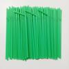 Food Grade Colored Flexible Plastic Drinking Straws For Juice And Milk Tea 100 Pack