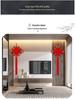 Handmade Chinese Ruyi Knot Pendant: Festive Decoration for Living Room & Entrance