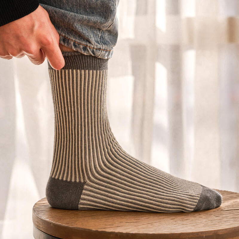 Men s Socks YJ-HA-90 (4 Colors) Navy