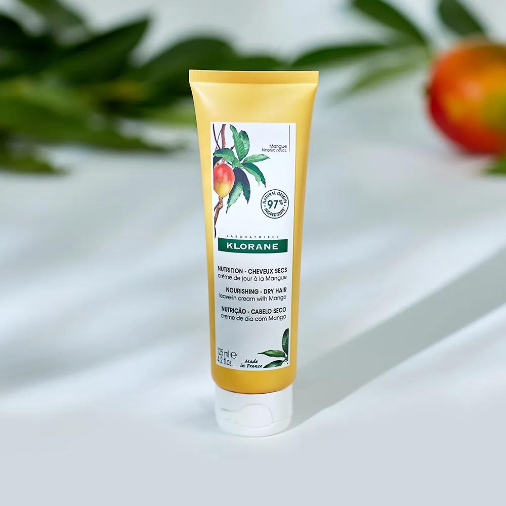 KLORANE Nourshing Dry Hair Leave-in Cream with Mango Butter 125mL (NEW)
