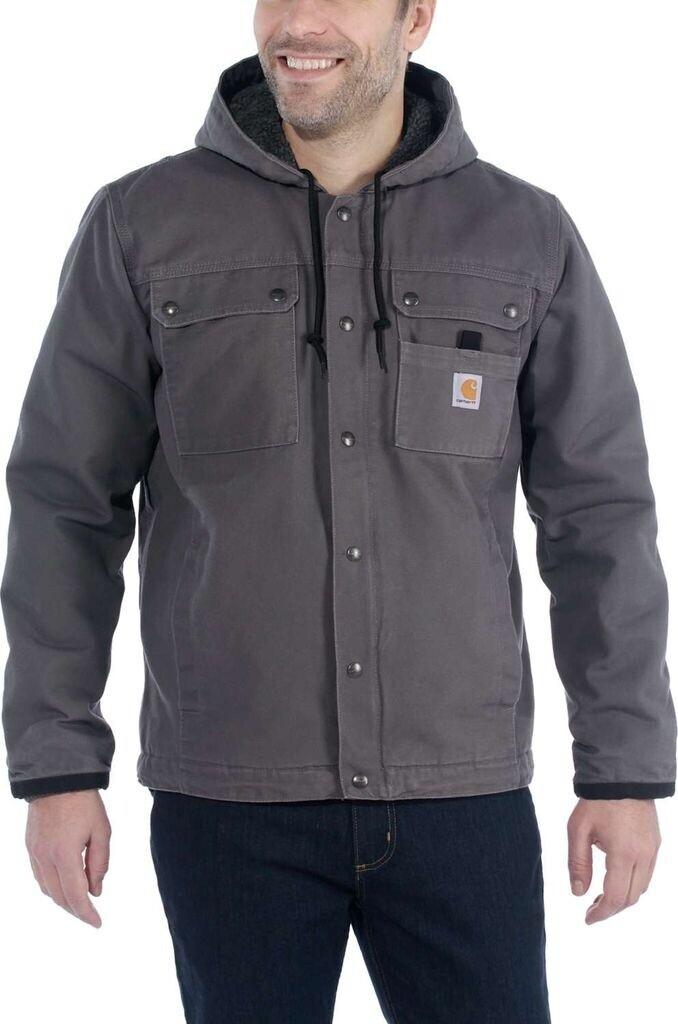 Демисезонная куртка Carhartt Washed Duck Bertlett Jacket gravel