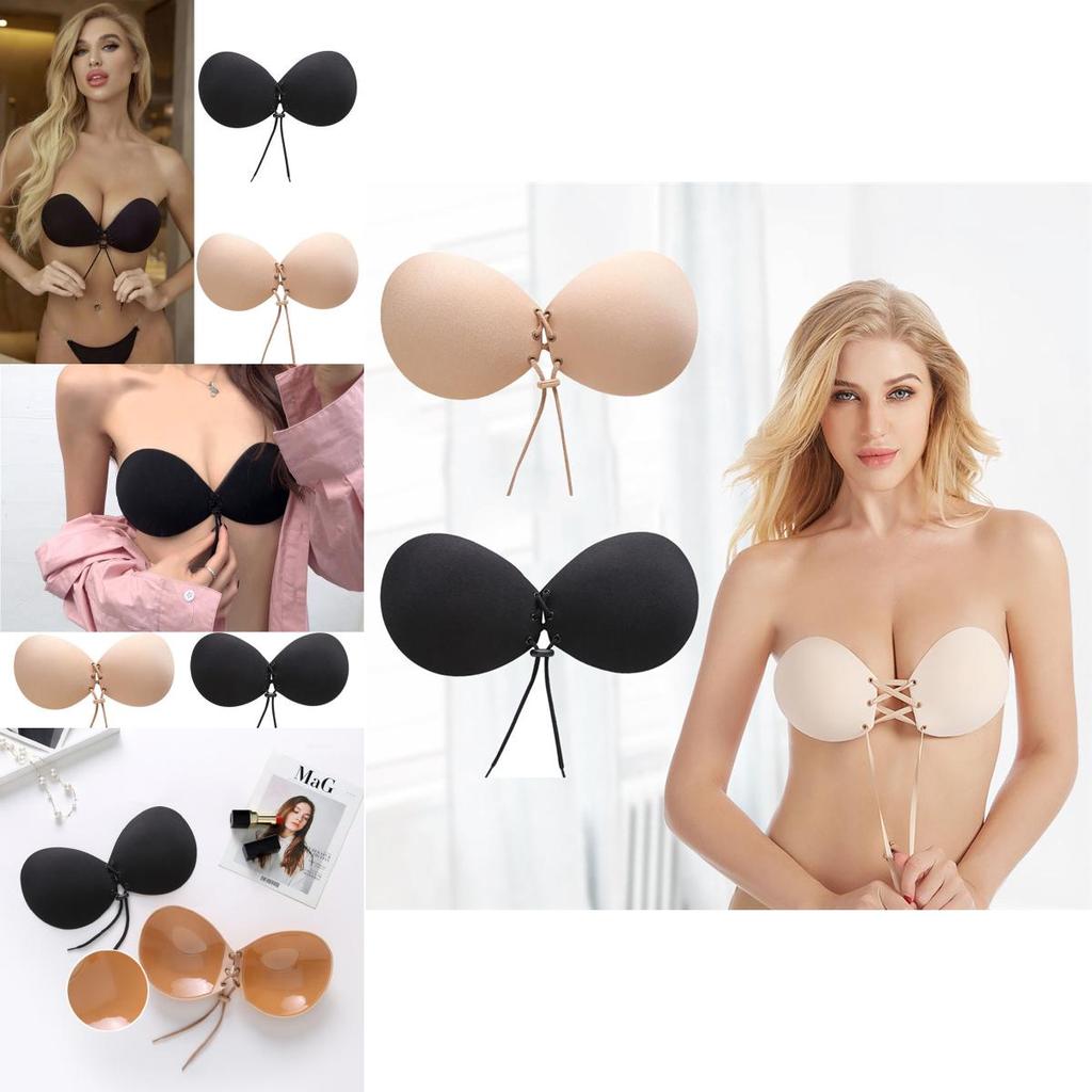 Reggiseno Invisibile di Lusso per Donna con Caratteristiche Super Push Up e Design Senza Spalline