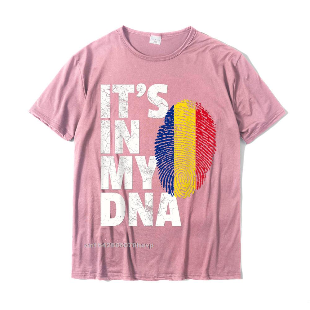 ITS IN MY DNA RoUnisexian RoUnisexia Flag TShirt Unisex Unisex Gift Casual Tshirts Rife Cotton Unisex Tops Shirt Family