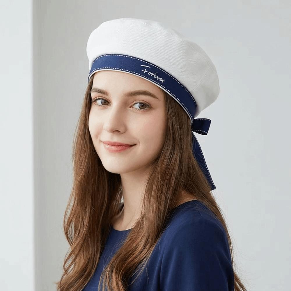 Berretto JK con Fiocco Cappello da Pittore alla Moda Cappello da Marinaio Primavera Estate