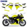 For Kawasaki NINJA300 Ninja300 EX300 Motorcycle Fairing Shell Decal Reflective Waterproof Racing Outer Panel Sticker Decoration
