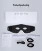 Portable Rechargeable Eye Massager with Red Light Therapy for Eye Care