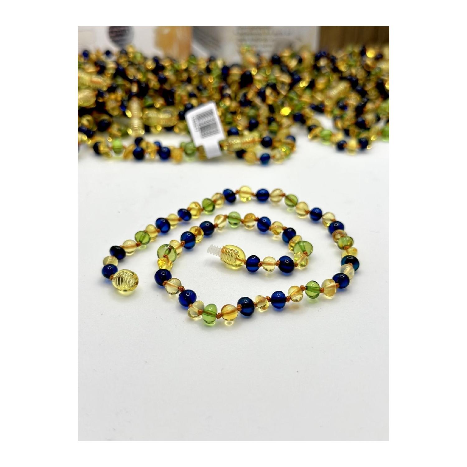 

Ожерелье в виде молочных зубов Baltic Drop из янтаря, оригинал, сертифицировано