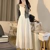 suit women's clothing 2026 early autumn new cardigan jacket suspender vest top sweet and thin skirt three-piece set