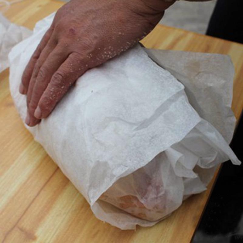 

Salt Baked Chicken Cooking Papers: Gauze, Sand, Bamboo, Oil, and Absorbent Papers for Stews and Soups.