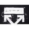 Off-White Oil Paint Splatter Arrow Print Street Fashion Light Luxury Versatile T-Shirt Unisex T-Shirt OFFTEGARC070Q