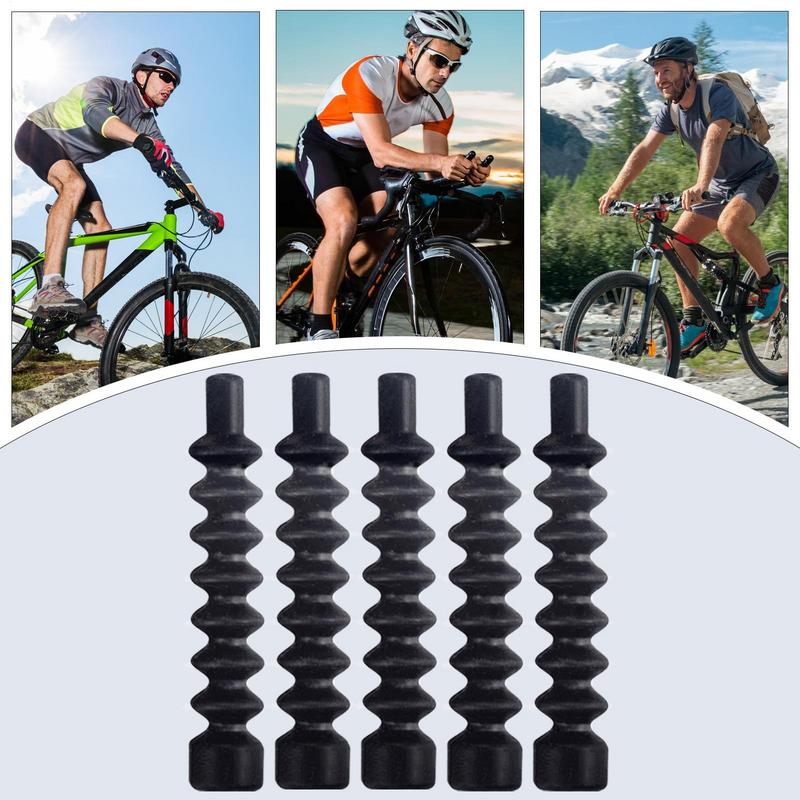 Brake Lines Protection Cover 5 Pieces Dust Proof Bike Brake Noodle Cable With Shock Absorption Bicycles Parts And Tools For