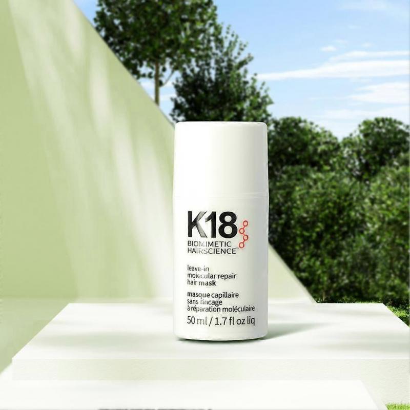 K18 Leave In Hair Mask 4 Minute Molecular Repair Treatment For Damaged Bleached Color Treated Hair Restores Strength Softness