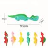 5-20Pcs Colorful Finger Catapult Dinosaur Games Kids Birthday Baby Shower Party Favor Giveaway Christmas Carnival Party Gift