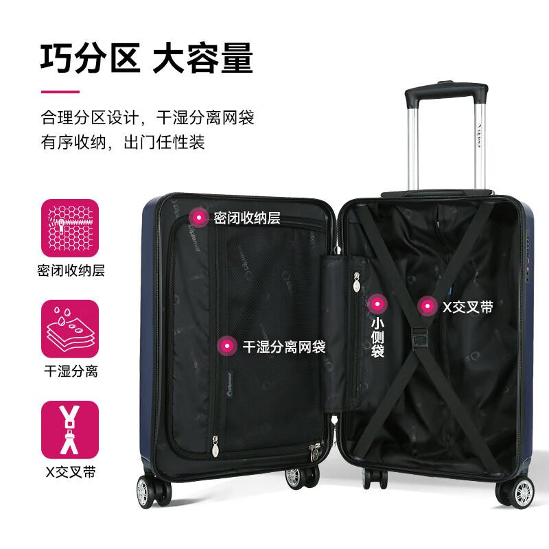 Diplomat TC-6902 Business Spinner Luggage 20 inches