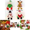 Premium Plush Stuffed Santa Doll For Festive Home Decorations
