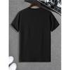 Men'S T-Shirt with Graphic Print of a Chainsaw Theme - with Chainsaw And Tree Design, Casual Short-Sleeved T-Shirt for Lumberjacks, Forestry Work,