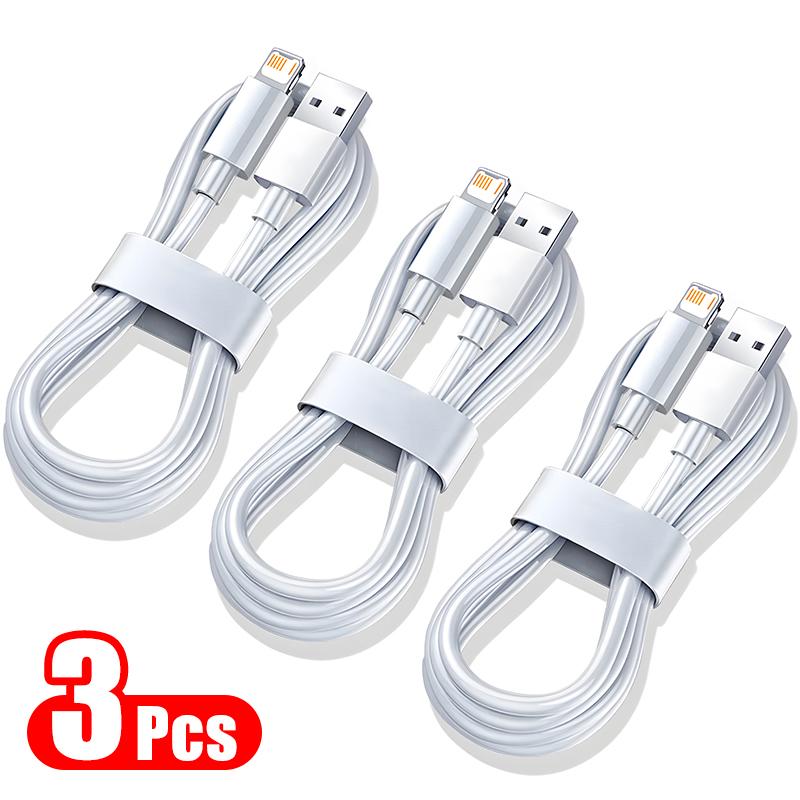 1-3PCS 35W PD Fast Charging USB C Cable for iPhone 16 15 14 Plus 13 12 11 Pro Max USB Data Line Type C Charger Cable Accessories