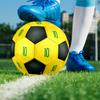 1pc Yellow sports jersey number design  Football Soccer Ball Size 5 Indoor Soccer Ball Fashion Colorful  Backyard Game -Great For Sports Fans Gift