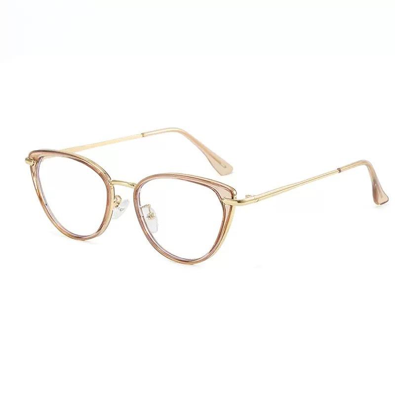 2Pcs Women Fashion Cat Eye Myopia Eyeglasses Frame Optical Vintage Prescription Glasses Frame New Arrival