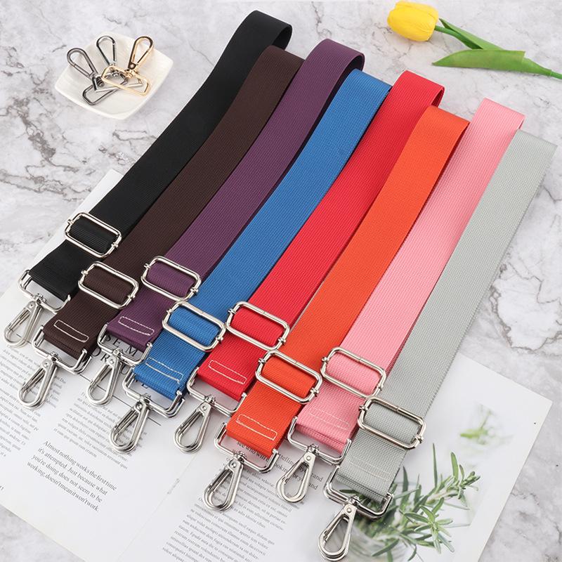 Wide Woven Crossbody Leather Bag Strap for Women's Bags & Backpacks
