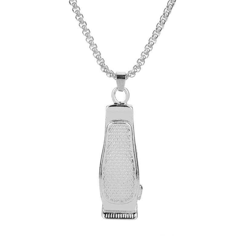 Creative Barber Shop Razor Pendant Necklace - Hip Hop Trend