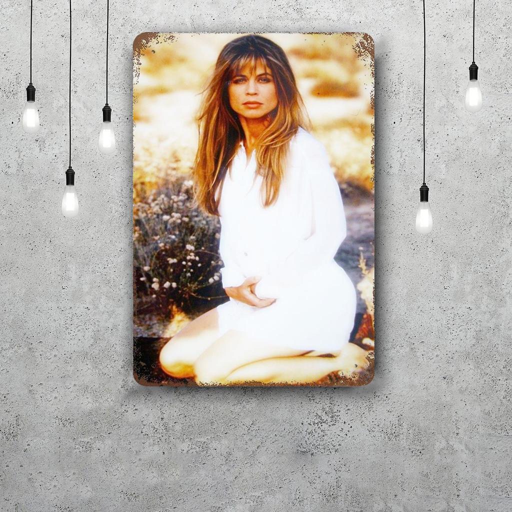 Linda Hamilton Metal Signs wall decor Vintage Tin Signs Captain Metal Poster Decor for Bar Pub Club Wall Decoration