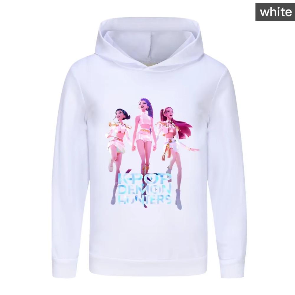 Fashion Printed Sweatshirt Casual Loose Versatile Hoodies Sweatshirts Girls