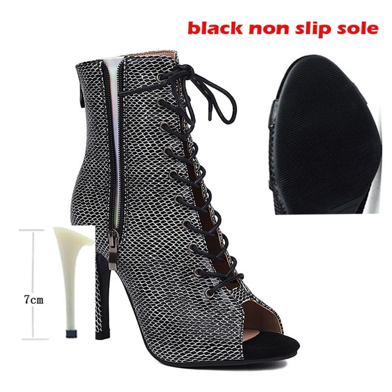 

Женские черные туфли на высоком каблуке, мягкие шпильки, женская обувь для джазовых танцев, тонкий каблук, сексуальные танцевальные туфли, ботильоны для женщин, подошва для помещений 37
