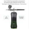 Handheld High Pressure Beauty Facial Water Oxygen Injection Makeup Spraying Nail Model Spray Gun