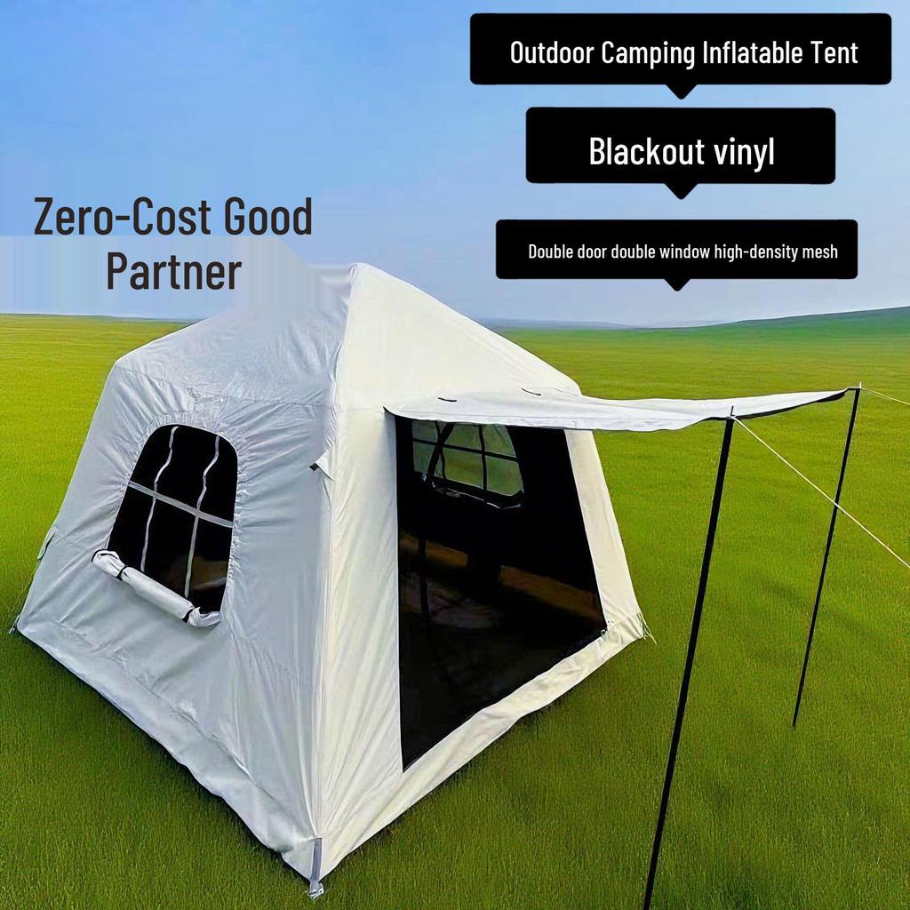 Tragbares aufblasbares Campingzelt für 4-5 Personen für den Außenbereich