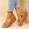 Summer Wedge Sandals for Women 2025 New Fashion Non Slip Beach Shoes Woman Lightweight Casual Platform Sandalias Mujer Plus Size