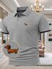Men's Stretch Athletic Polo Shirt Quick Dry Lightweight Short Sleeve Golf Tennis Shirt for Outdoor Sports