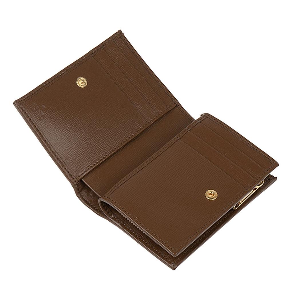 Gucci Portfel na karty damski Horsebit 1955 726846-92TCG-8563