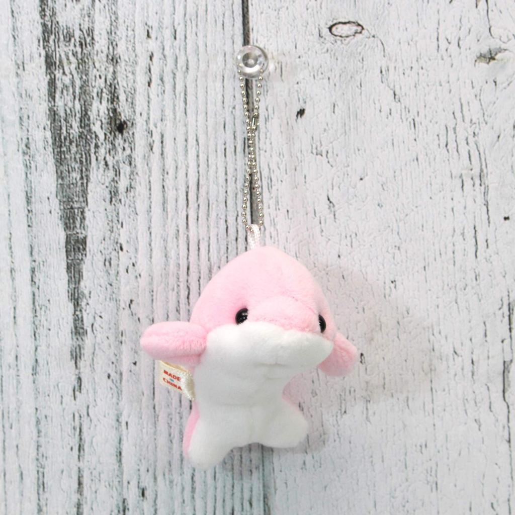 Take Off Plush SEA Can Dolphin Pink